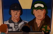 Hawk's nose is incorrectly on Mainframe's face.