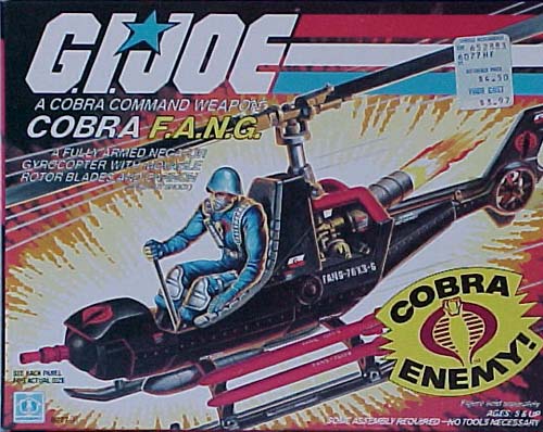 G.I. Joe: Retro Collection Cobra F.A.N.G. Action Figure with