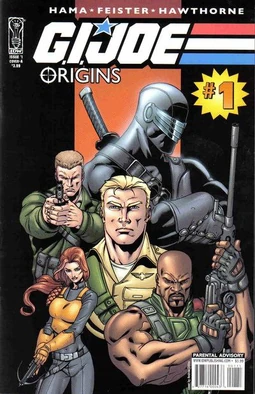 The A Cover of G.I. Joe: Origins issue #1