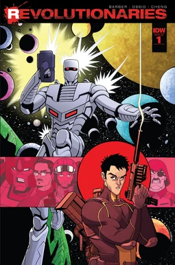 Revolutionaries (IDW) 1 cover