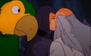 The recap from the previous episode highlights that Polly overheard the passcode and so can use it later in this episode.