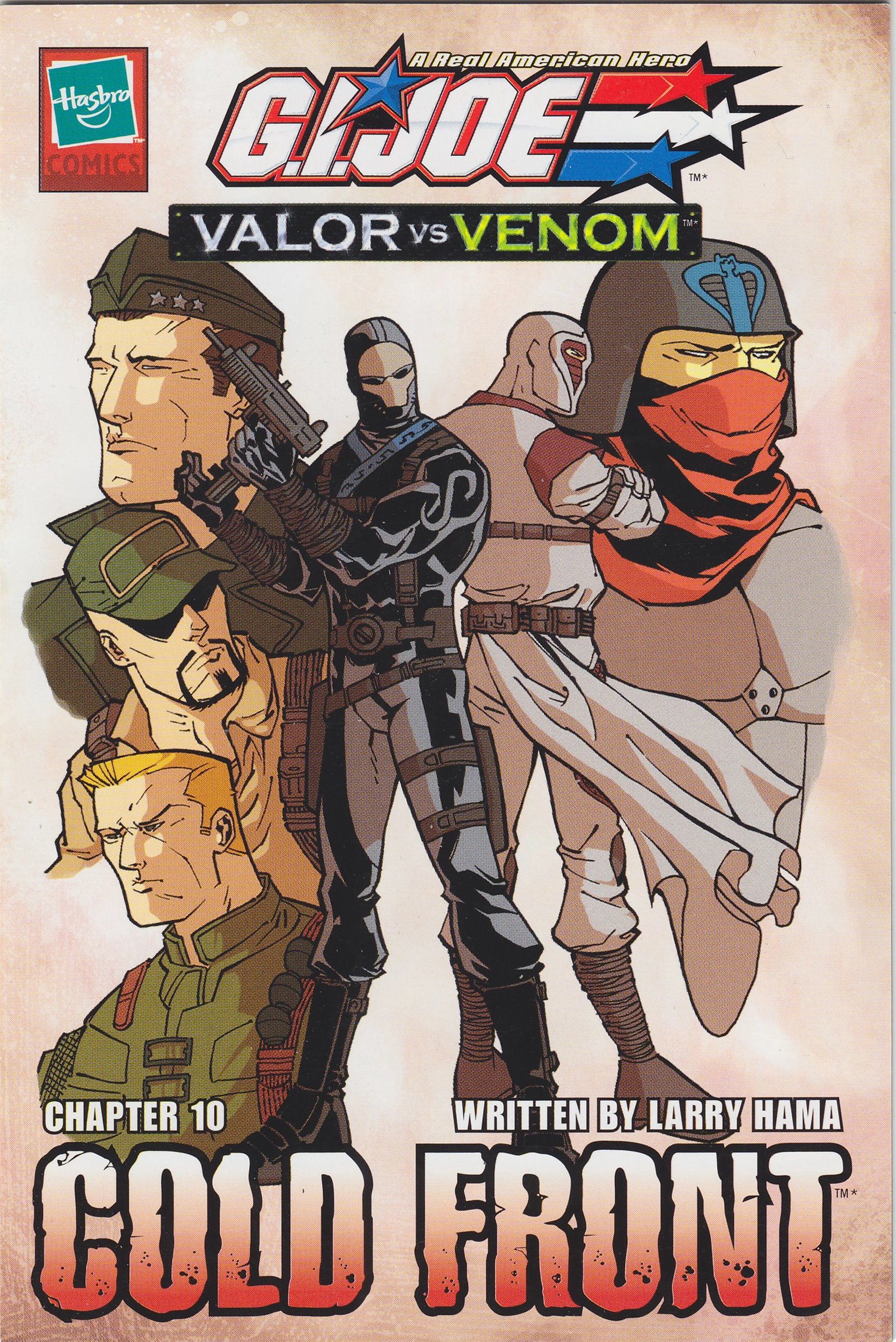 G.I. Joe - Valor vs Venom - Cold Front - Hasbro Mini Comic