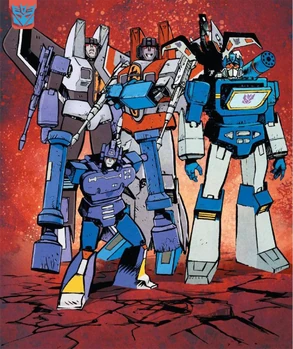 The main cast of Decepticons for Arc 1, drawn by Daniel Warren Johnson.