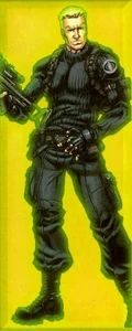 Blackout as seen in WWIII in his Plague uniform.