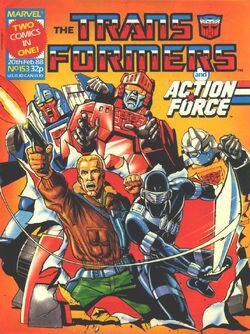 Transformers and Action Force #153.