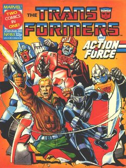 Transformers and Action Force Monthly #153.