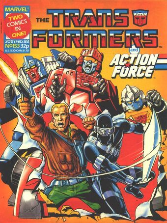 transformers marvel uk comics