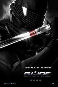 Gi joe poster snake eyes