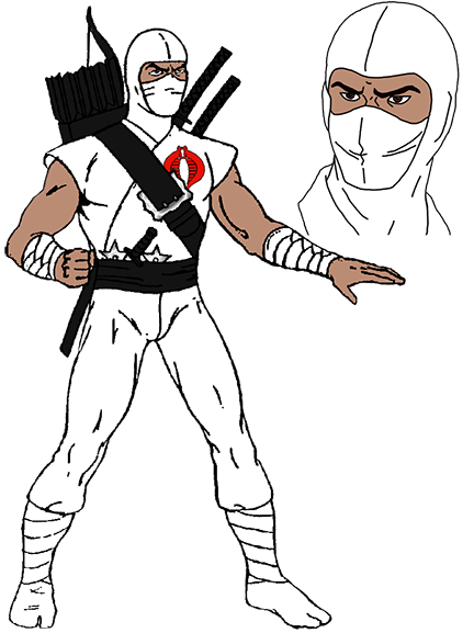 G.I. Joe A Real American Hero Storm Shadow (Cobra Ninja)