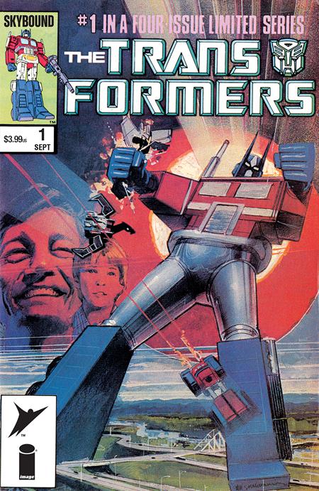 Transformers #1 40th Anniversary Edition Marvel Reprint Cover B (Ward Variant) - Comic Book Transformers #1 40th Anniversary Edition Marvel Reprint Cover B (Ward Variant) - Comic Book