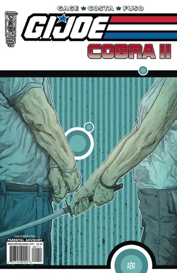B Cover for G.I. Joe Cobra II issue #1