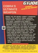 Hasbro - G.I. Joe - Mission Search and Destroy - M4 - back.jpg (66 KB) Search & Destroy