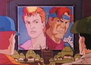 Zandar and Zarana presented to the Joes in Arise Serpentor Arise!