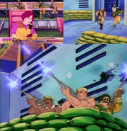 GI Joe Episode Shadow of a Doubt Cameo of Heavy-Duty, Grid-Iron and Dusty