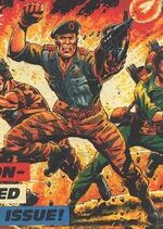 Flint as field commander of Action Force.