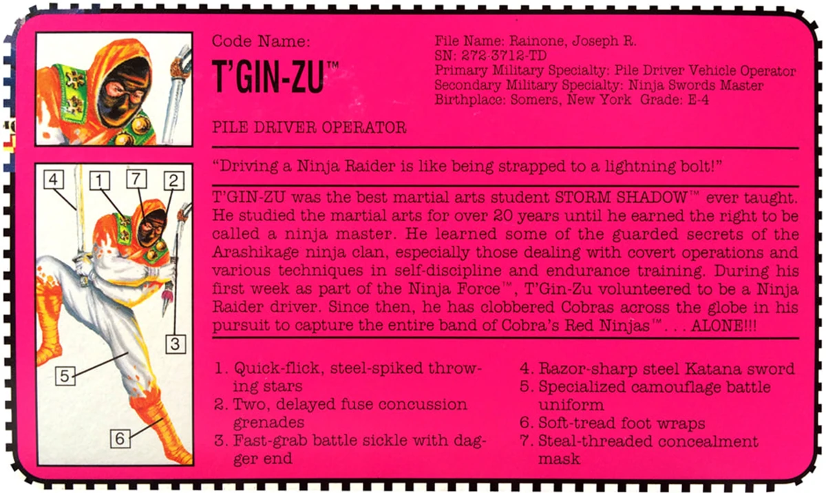 T'Gin-Zu (RAH) | Joepedia | Fandom