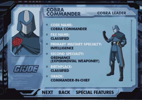 Gi joe hot sale resolute cobra commander