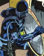 Snake-Eyes infiltrating the castle.