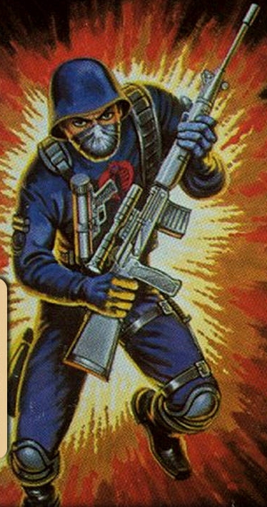 GI Joe Cartoon Series 25th Anniversary Infantry Cobra Viper NEW