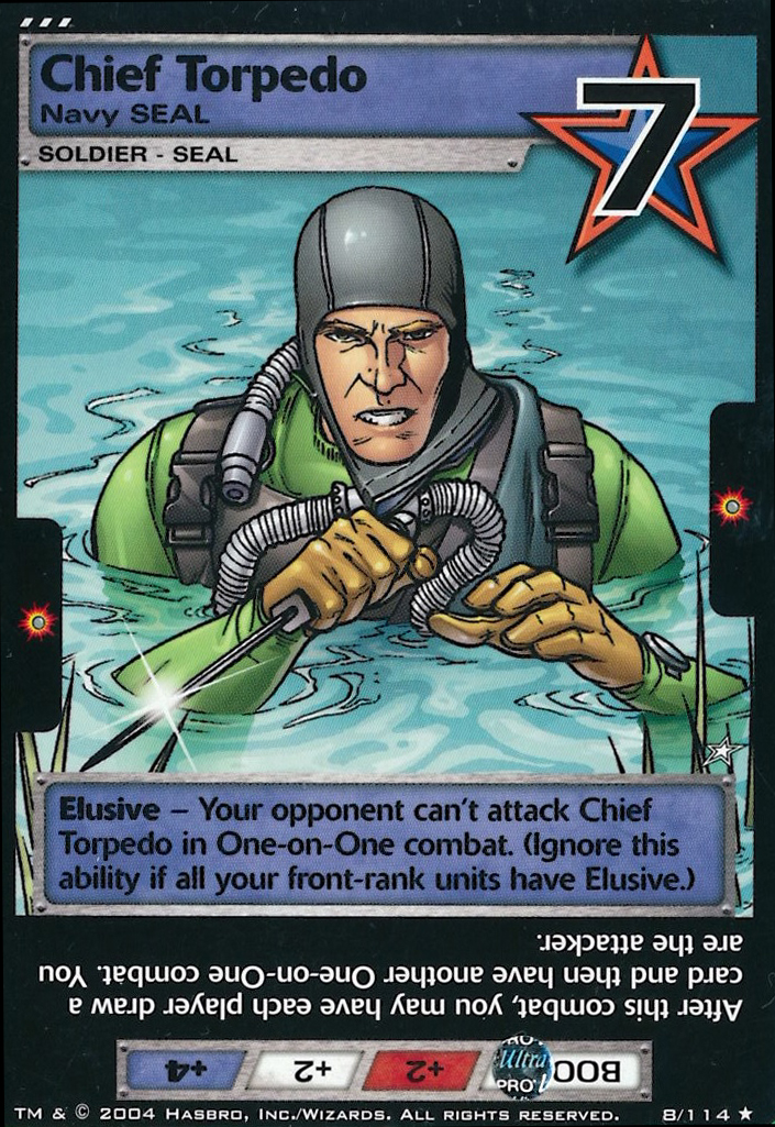 Chief Torpedo - Navy SEAL | G.I.Joe TCG Wiki | Fandom