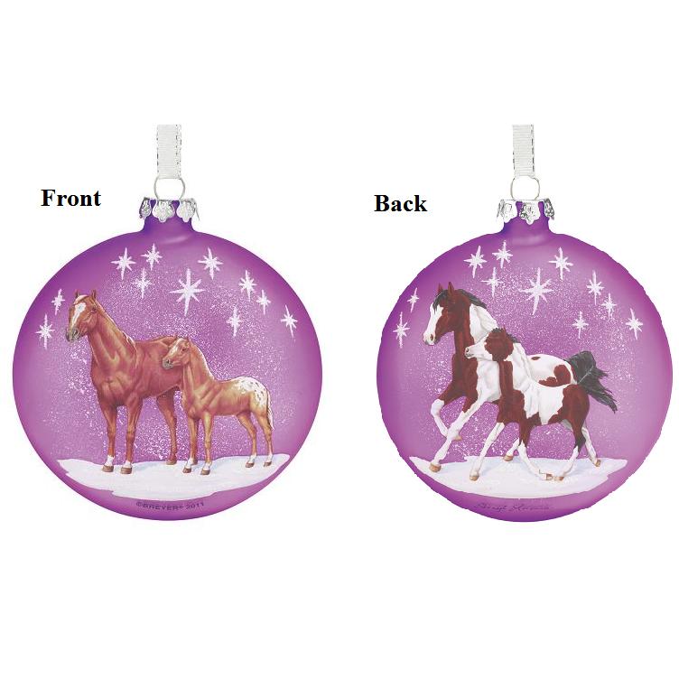 Breyer 700609 Renaissance Stander Carousel Christmas Horse Porcelain Ornament 