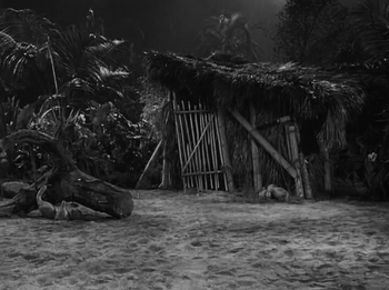 The Supply Hut in the First Season