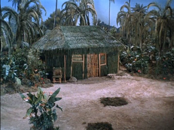 The Boy's Hut (exterior) - Year Two