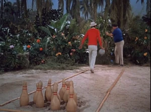 A game of Castaway Bowling.