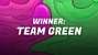 Winner: Team Green
