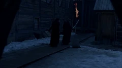 Vlcsnap-2025-10-21-14h43m02s344.png (744 KB) Ginger and Brigitte leave the main house at its backside (2). The angled beams at the edge of the frame are from the watch tower's lattice (N).