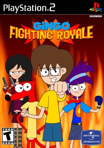 Gingo Fighting Royale (2002) PS2 Cover Art NTSC