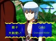 Gintoki jako Ginko w grze komputerowej