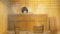 Kyuubei taking a bath with Jugem Jugem in Episode 221