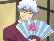 Gintoki como um advogado.