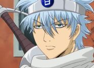 clone de Gintoki, Rei Leukocyte, que faz parte do sistema anti-vírus de Tama.