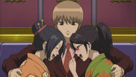 Sougo with two girl in Episode 241