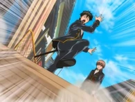 Hijikata Episode 9.jpg (122 KB) Hijikata dodging piles of woods in Episode 9