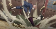 Umibozu losing his arm