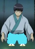 Shinpachi as Half-pixelated Shintunk in Episode 170