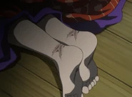 Hinowa's ankles in Episode 144