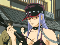 Sarutobi in full BDSM garbs in Episode 137