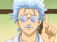 Gintoki as disguised as a doctor in Episode 90