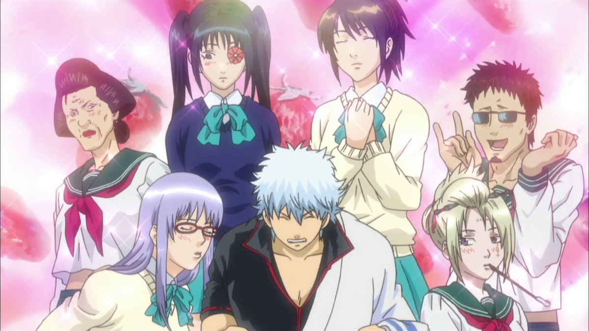 In this scene of episode 263, Gintoki has the design of the initial  episodes of the anime : r/Gintama