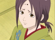 Hanako begging Otae for help