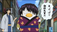 Elizabeth as Takasugi Shinsuke-look-alike in Episode 250