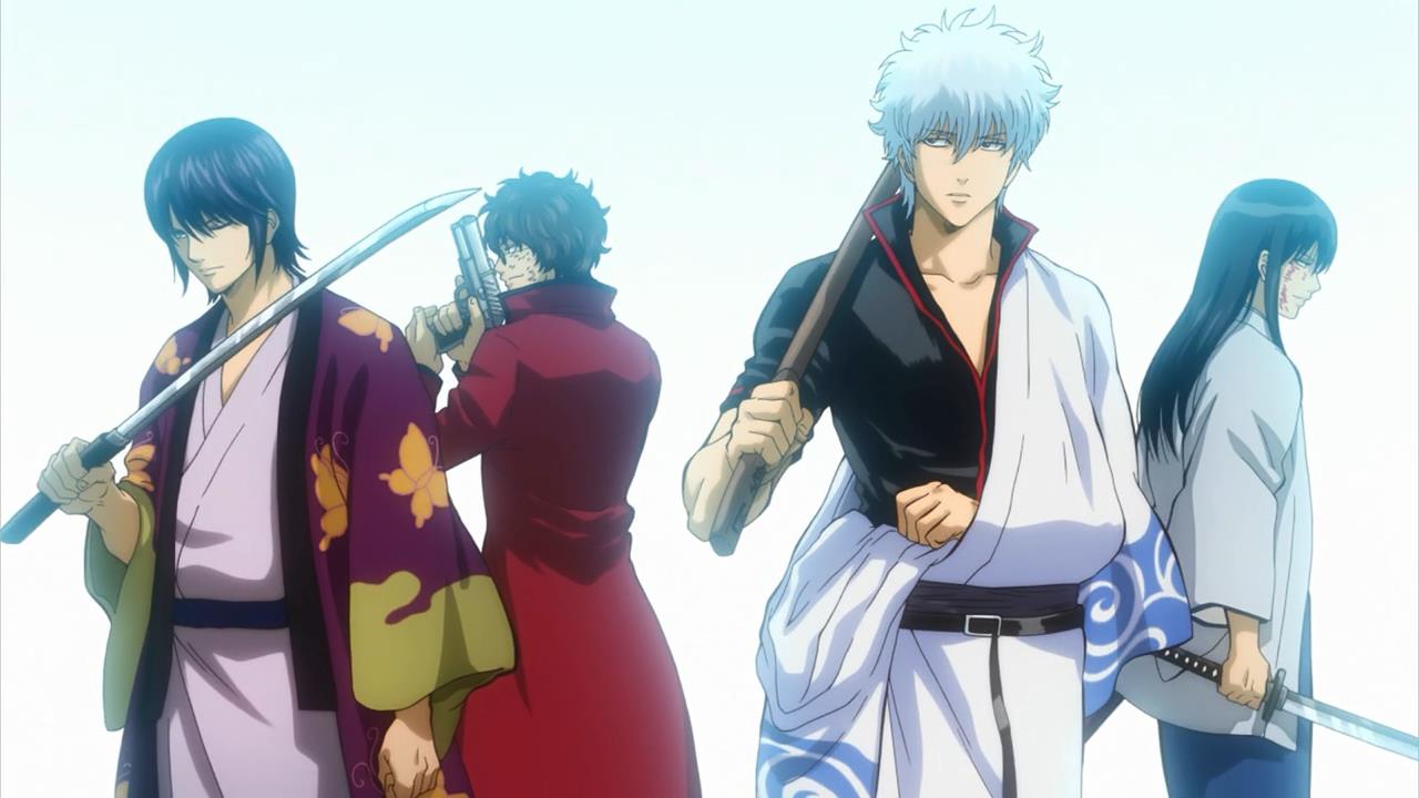 In this scene of episode 263, Gintoki has the design of the initial  episodes of the anime : r/Gintama