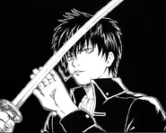 Hijikata hace su aparición en el manga