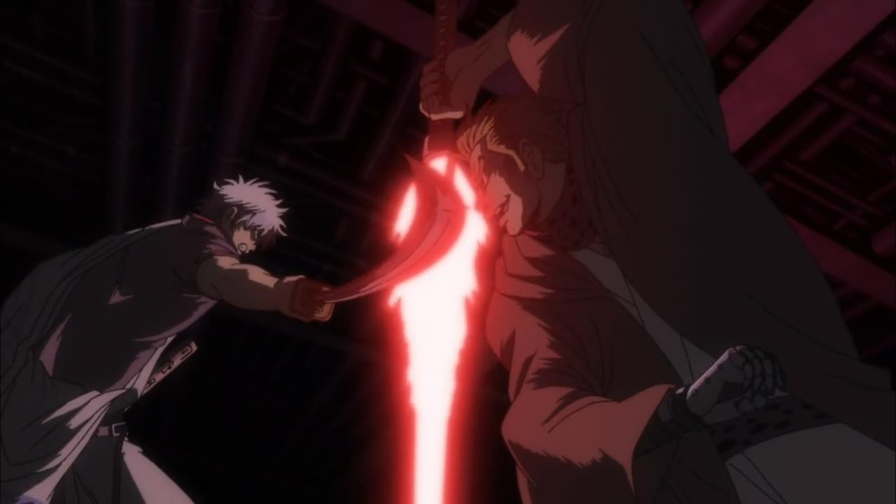 In this scene of episode 263, Gintoki has the design of the initial  episodes of the anime : r/Gintama