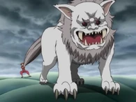 Sadaharu becomes a monster after being fed with strawberry milk in Episode 45