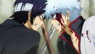 Takasugi vs Gintoki in Episode 304